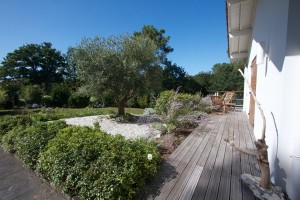 Vue de la terrasse Ouest